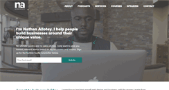 Desktop Screenshot of nathanallotey.com